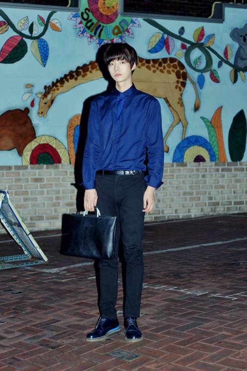 koreanmodel:  Streetstyle: Ahn Jaehyeon shot by Choi Seungjum