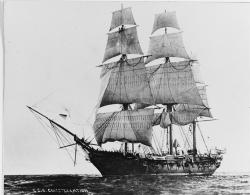 njnavyguy: Naval History &amp; Heritage CommandThe sloop-of-war, USS Constellation, captures the American slaver Cora off the Congo River #OTD in 1860.