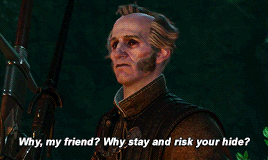 lamberts:“Who was that, Geralt?”“A friend. I’m going to miss him.”“Was he a human?”“The epitome of h