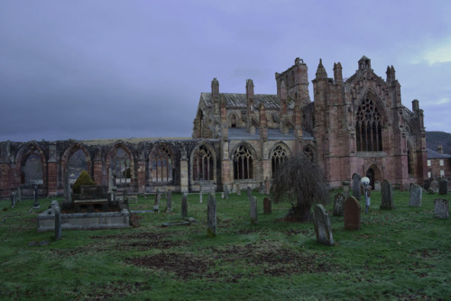 on-misty-mountains: Melrose Abbey Prints available here. 