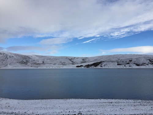 Got lost on a dirt road in Iceland but then found this.