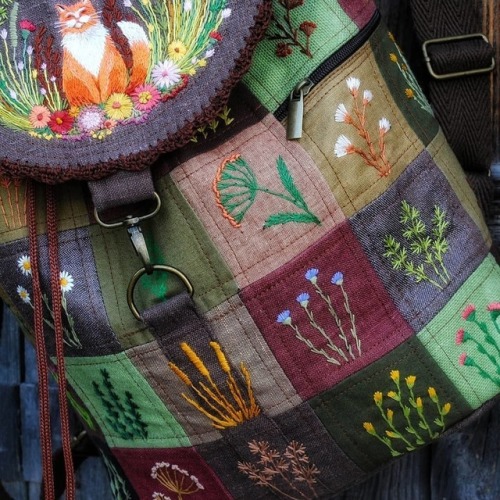 eyeheartfarms: Backpack for an afternoon forage in an Autumn wood