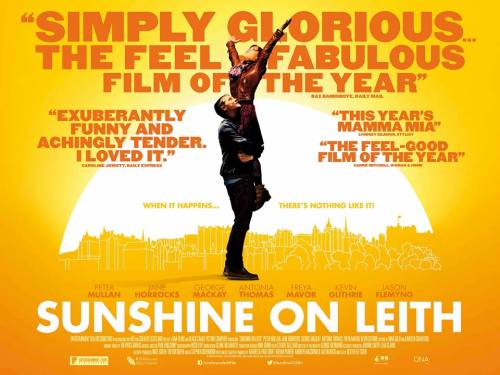 Official poster for Sunshine on Leith