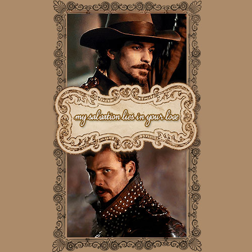 isleofapplepies: ~my salvation lies in your love~  an aramis/porthos fanmix [listen]