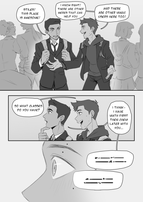  By popular demand from random people~Here’s a somewhat complete version of the Sterek Magical