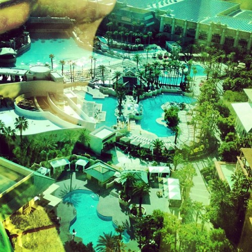 Not a bad view&hellip; (at Mandalay Bay Resort and Casino)