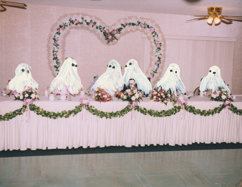ghostphotographs:Banquet table