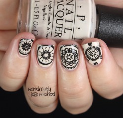 wondrouslypolished:  Day 4 of the Digital Dozen does Black and White is up on the blog now! http://goo.gl/VP3B9J