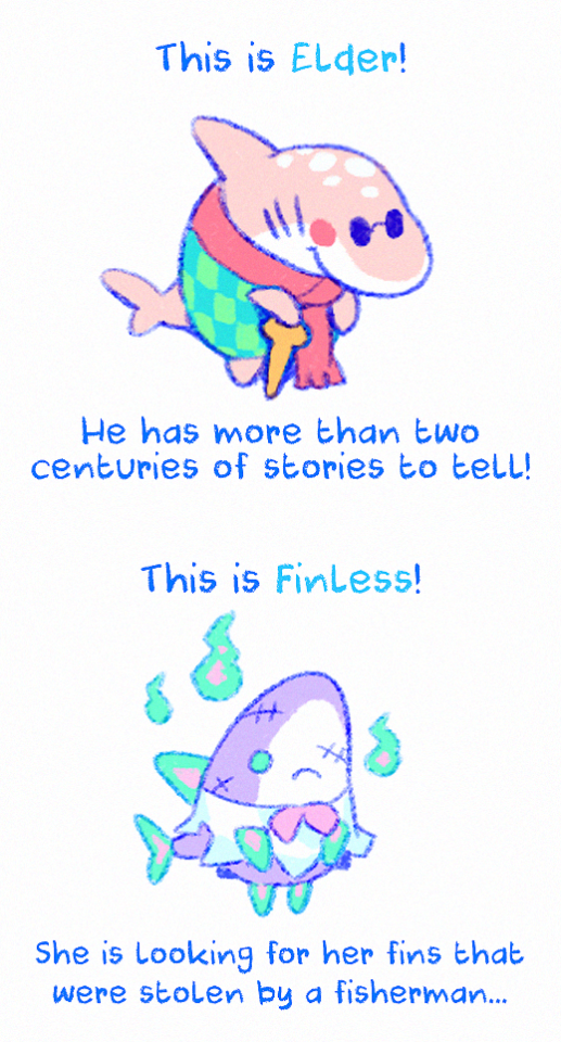 One Of My Biggest Desires Is To Have Shark Villagers In Animal Crossing!