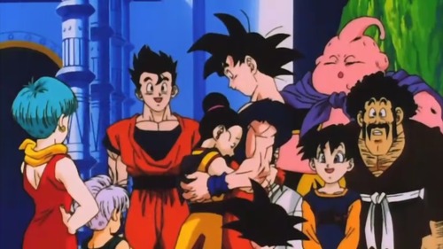 Dragon ball z chi chi and goku love