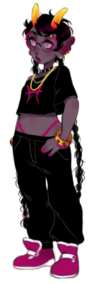 indigonite:  Art meme In what they normally wear I know that’s supposed to be a “send me a character and a number” thing but, I thought that it would be a good excuse to draw Meenah in different clothes  and that’s something I need 