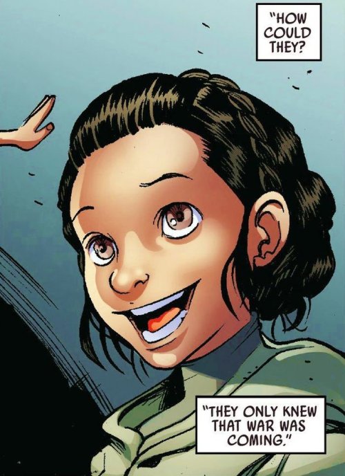 gffa: Poe Dameron Annual #2 | HAN &amp; LEIA (ft. Luke + baby Ben)written by Jody Houserillustra