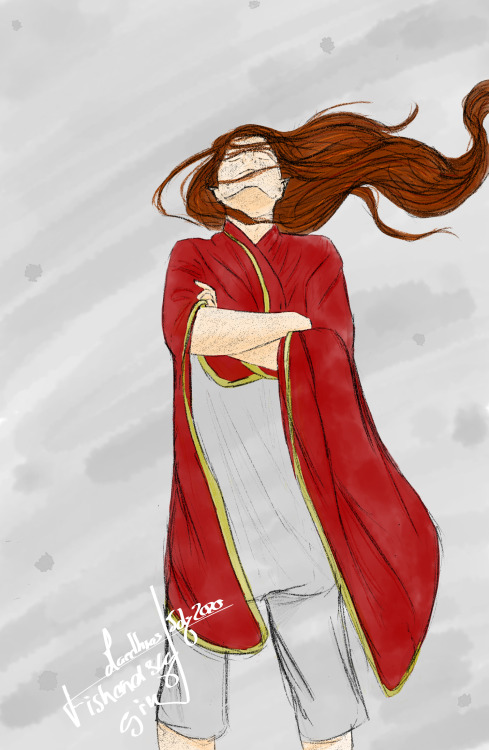 fishandskygirl: Maedhros in the hall. To go with my previous pic of fingon waiting in ValinorI origi