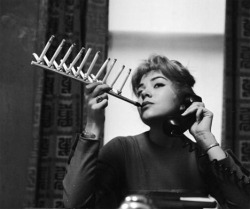 historicaltimes:  Why smoke one cigarette when you can smoke the pack at once, 1950’s