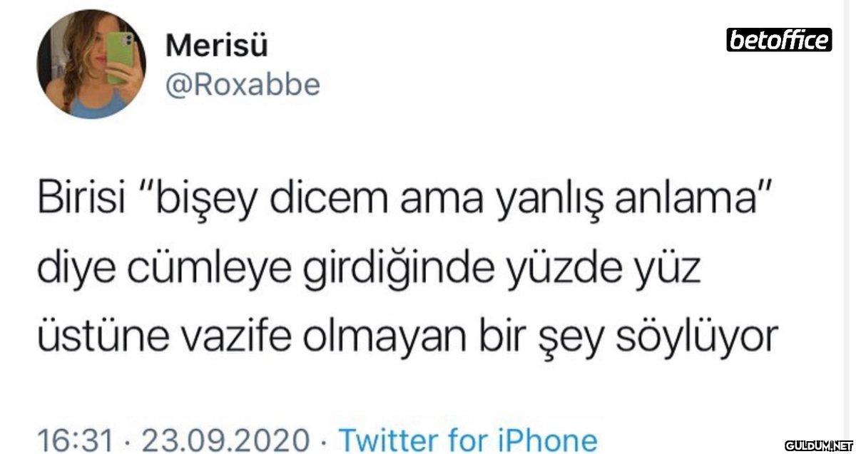 Merisü @Roxabbe Birisi...