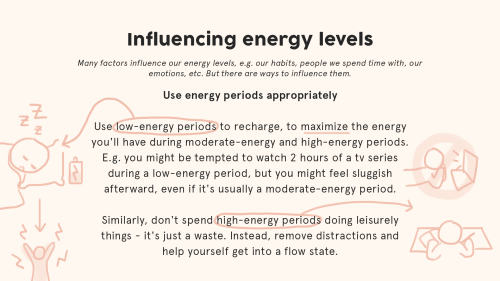 Energy ManagementA human-based organization method
click on images for better resolution; images also available here (link to google drive)
Other posts that may be of interest:
• Getting stuff done: How to deal with a lack of motivation
• Flexible...