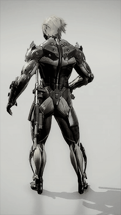 evilwvergil:  “雷電” : The secret Raiden suit in MGSV The Phantom Pain. ↳