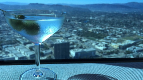 Martini with a view.71Above, Los Angeles, CAPhoto: Lesley Balla