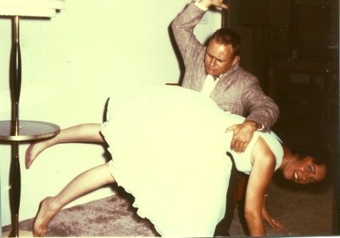 vintagebrides:  1956 newlyweds 