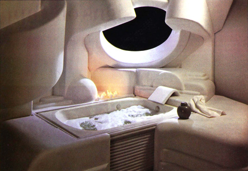 radicallyretro: A Space-Age Bathroom from the Soft Tub Company (1988)photo by James Mears from Inter