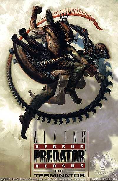 corwag:  Alien VS Predator VS The Terminator  Yes, this was a thing  I vote for Terminator