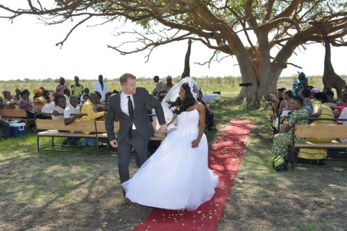 brreaking:  blackgirlwhiteboylove:  Our African Wedding  My wife and I just had our African wedding celebration with her side of the family. It was off the charts.  <3  fav 