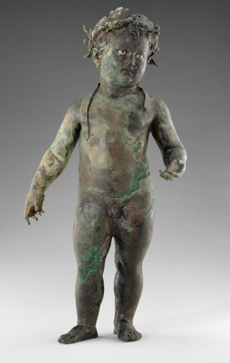 theancientwayoflife:~ Infant Bacchus.Culture: RomanPlace of origin: Roman Empire Date: first half of