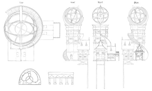 Some Stuff I Did For My Environment Concept Art Module Earlier This Year, The Assignment Was To Design
