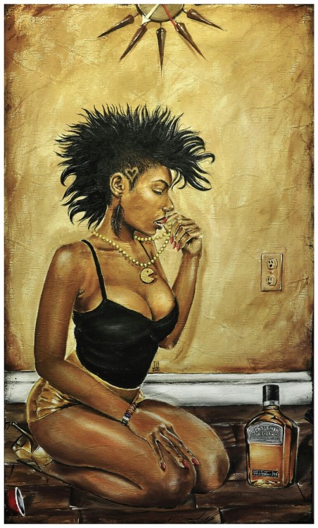 curtflirt509:  This is dope!!! Liquor & Women!!