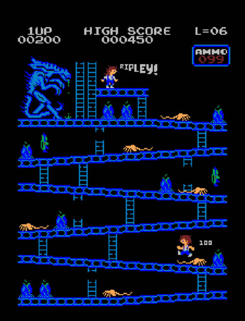 geek-art:  Baznet - Donkey Kong Mash Ups Baznet loves Donkey Kong. He loves it so much that he designed those really cool mash-ups with all our favorite universes. It could have work. Which one do you prefer ? Baznet aime Donkey Kong. Il l’aime tant