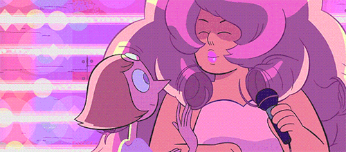 roses-fountain:  Rainbow Quartz (Rose x Pearl Fusion)