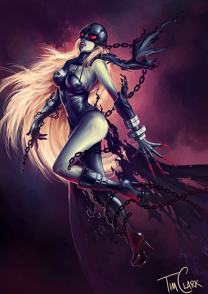 lado-inverso:  agewomon y ladydevimon by: http://xsheepi.deviantart.com/ 