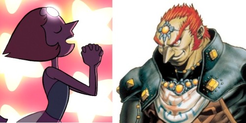 pranel: Pearl remembering her father Ganondorf, the previous pearl.