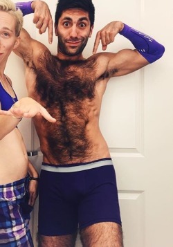 hairycelebs:  NEV SCHULMAN IS INSANE!!! And the bulge 😍😜😫Damn! Thanks!