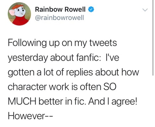 fanbows: @rainbowrowell reminding us why she’s our queen (x) (x) (x) (x) (x) (x) (x) (x) (x) (