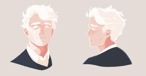 Some short-haired Ionel studies. Sad boy.(Also I will answer all the asks I got as soon as I get to 