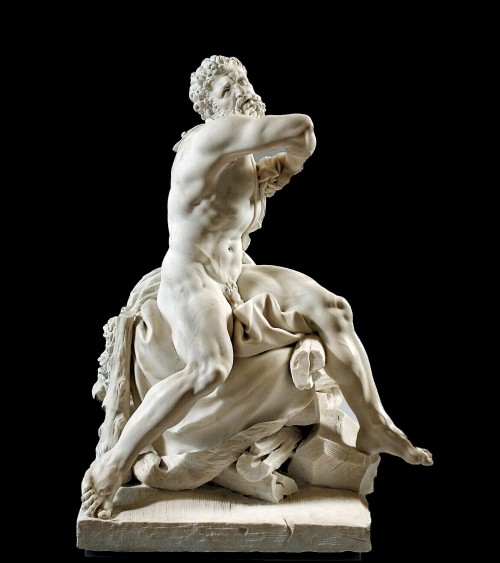 hadrian6:Hercules at the Stake. 1704. Guillaume Coustou French 1677-1746. marble. Louvre.  &nbs