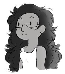 after seeing rebecca sugar’s self portrait doodle i wanted