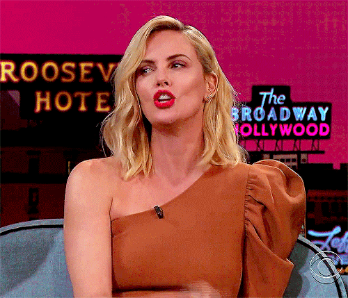 gracesledomas:CHARLIZE THERON Was Called Out for Speaking Afrikaans | The Late Late Show with James