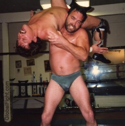 wrestlerswrestlingphotos:  pro wrestling blue collar men