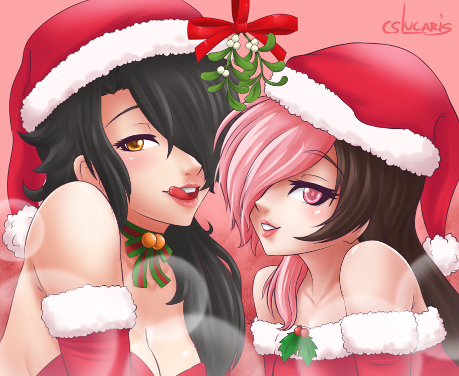 cslucaris:  cslucaris: #156 - Mistletoe They’re waiting on you. But you can only