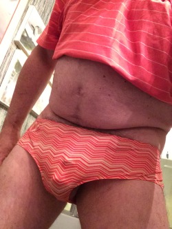 Wife wanted me to wear her panties to worn