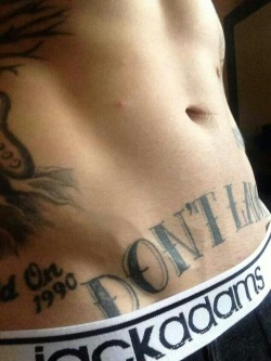 Alex Minsky&rsquo;s &ldquo;DON&rsquo;T LAUGH&rdquo; tattoo