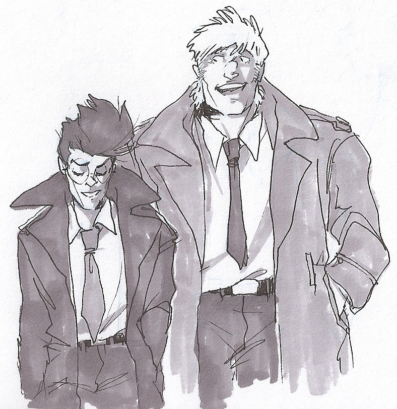 juls-art:  Im in a cybersix mood [part 5] Adrian and Lucas 