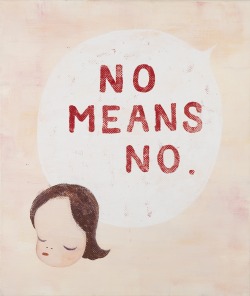 killyohji:“No Means No”, 1995Yoshitomo Nara