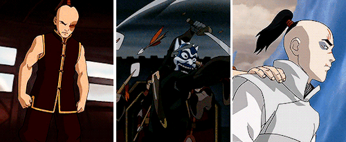Zuko + (almost) Every Wardrobe Change Throughout Avatar The Last Airbender