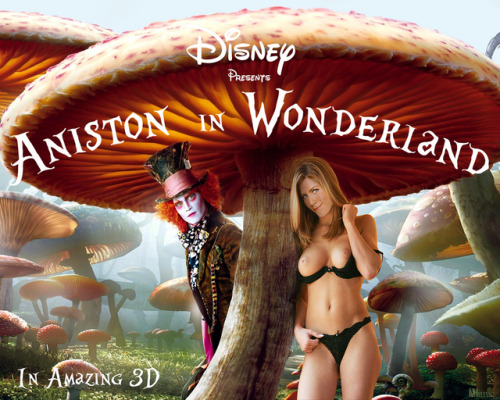 Aniston in Wonderland, kkkkkkkk :)