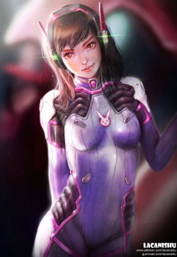 overwroughtfan:  D.va by Lacanishu 