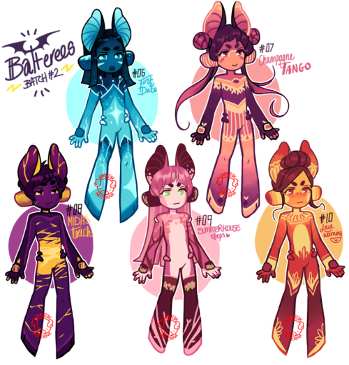 mmmm i have a closed species called batterees and the designs were so cute, i never posted them here