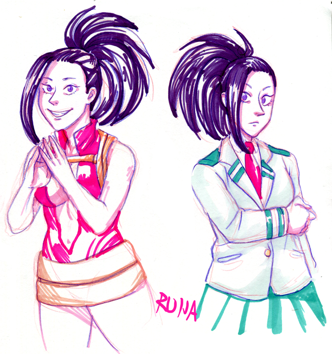 ruija:  Various doodles of the Bnha girls! They are all so lovely ahhh~ 